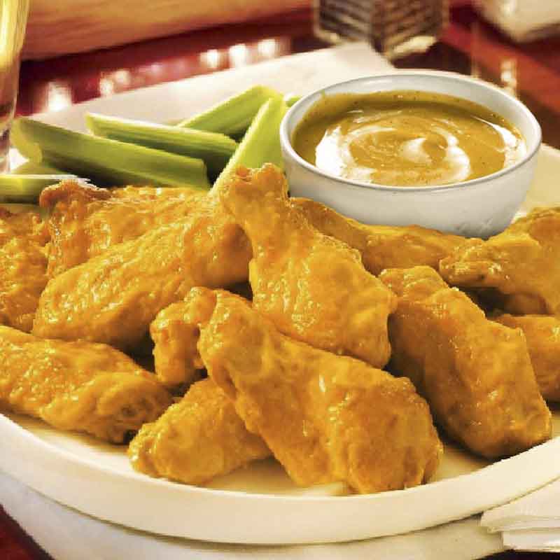 Honey Mustard Wings (8 Pcs)